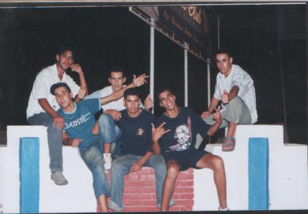moi avec mes amis a saidia